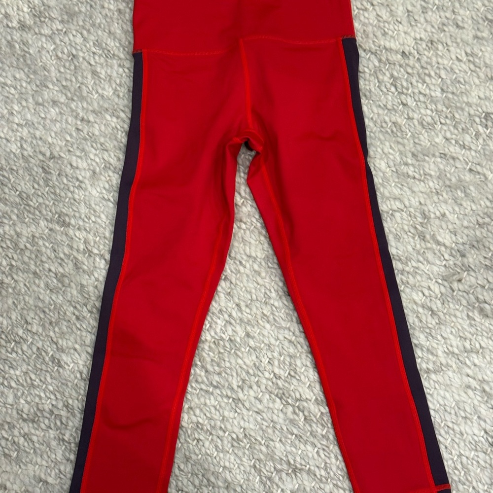 ZYIA Red and Black women’s Leggings
